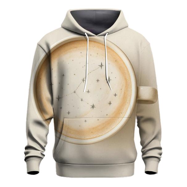 Ivory Latte Constellation pullover hoodies