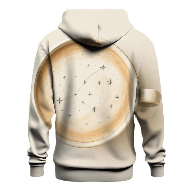 Ivory Latte Constellation pullover hoodies