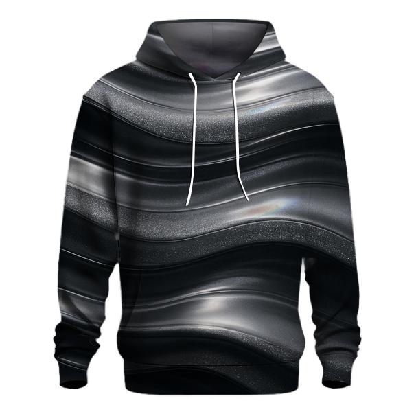 Silver Mirage Ripple designer hoodies
