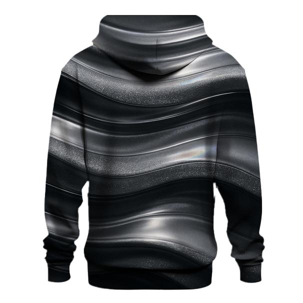 Silver Mirage Ripple designer hoodies