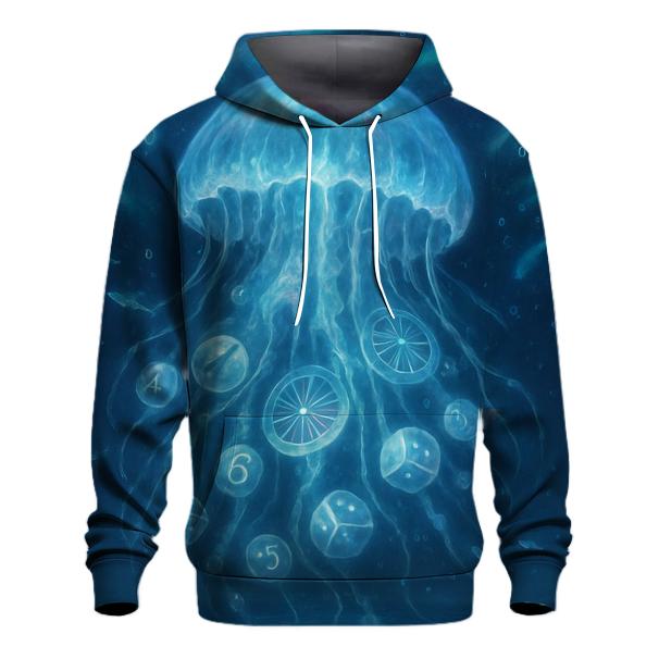 Luminous Lottery Jellyfish pullover hoodies