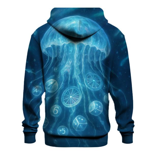 Luminous Lottery Jellyfish pullover hoodies