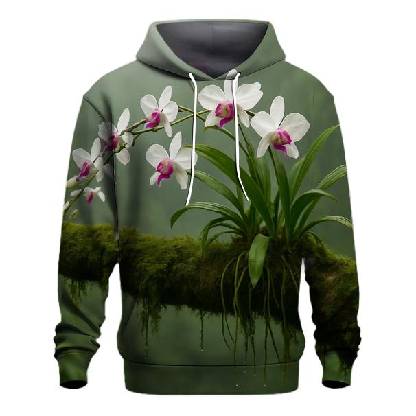 Wild Orchids In Misty Cloud Forest custom hoodies