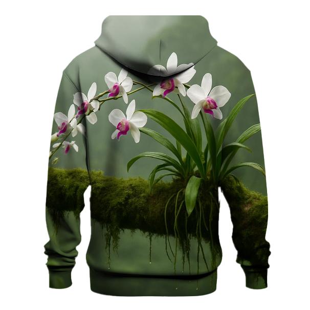 Wild Orchids In Misty Cloud Forest custom hoodies