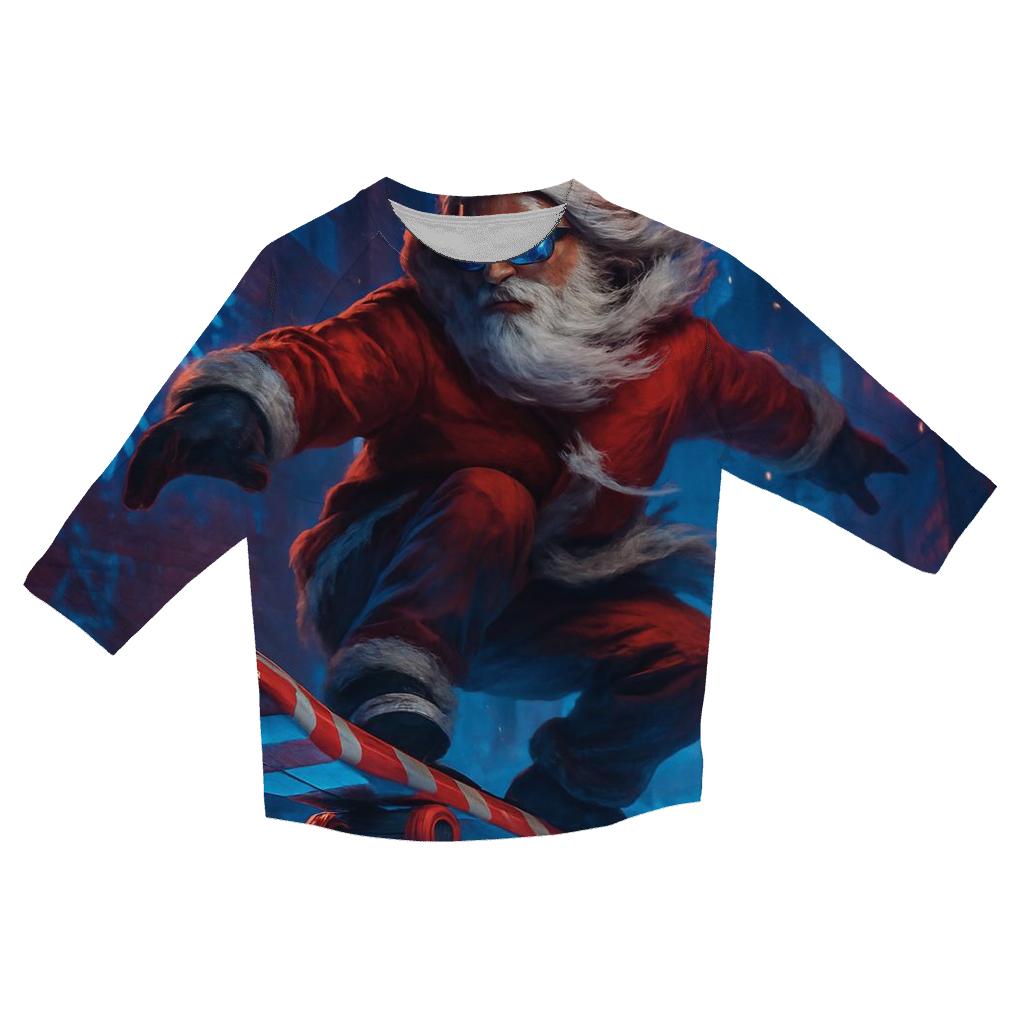 Neon Street Santa Boarder stylish quarter sleeve tops