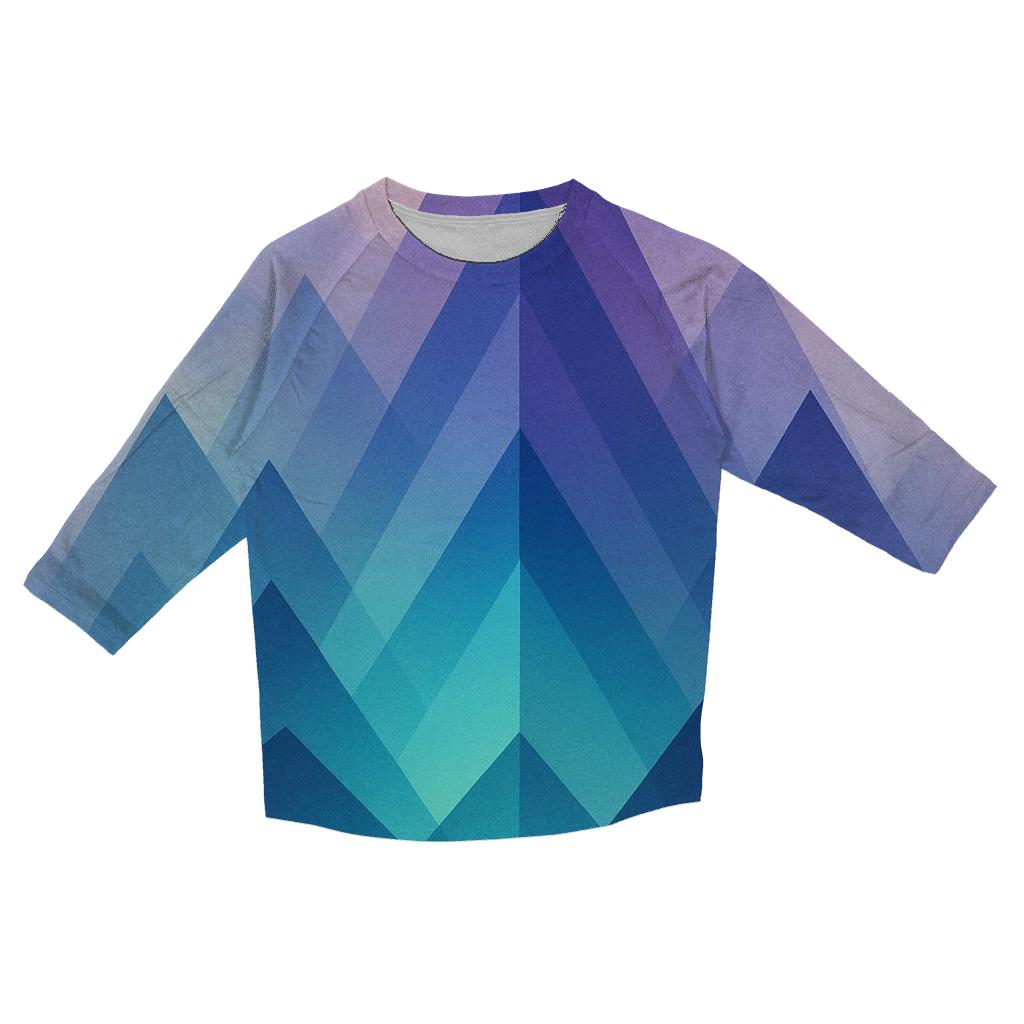 Chromatic Peak Gradient Range stylish quarter sleeve tops
