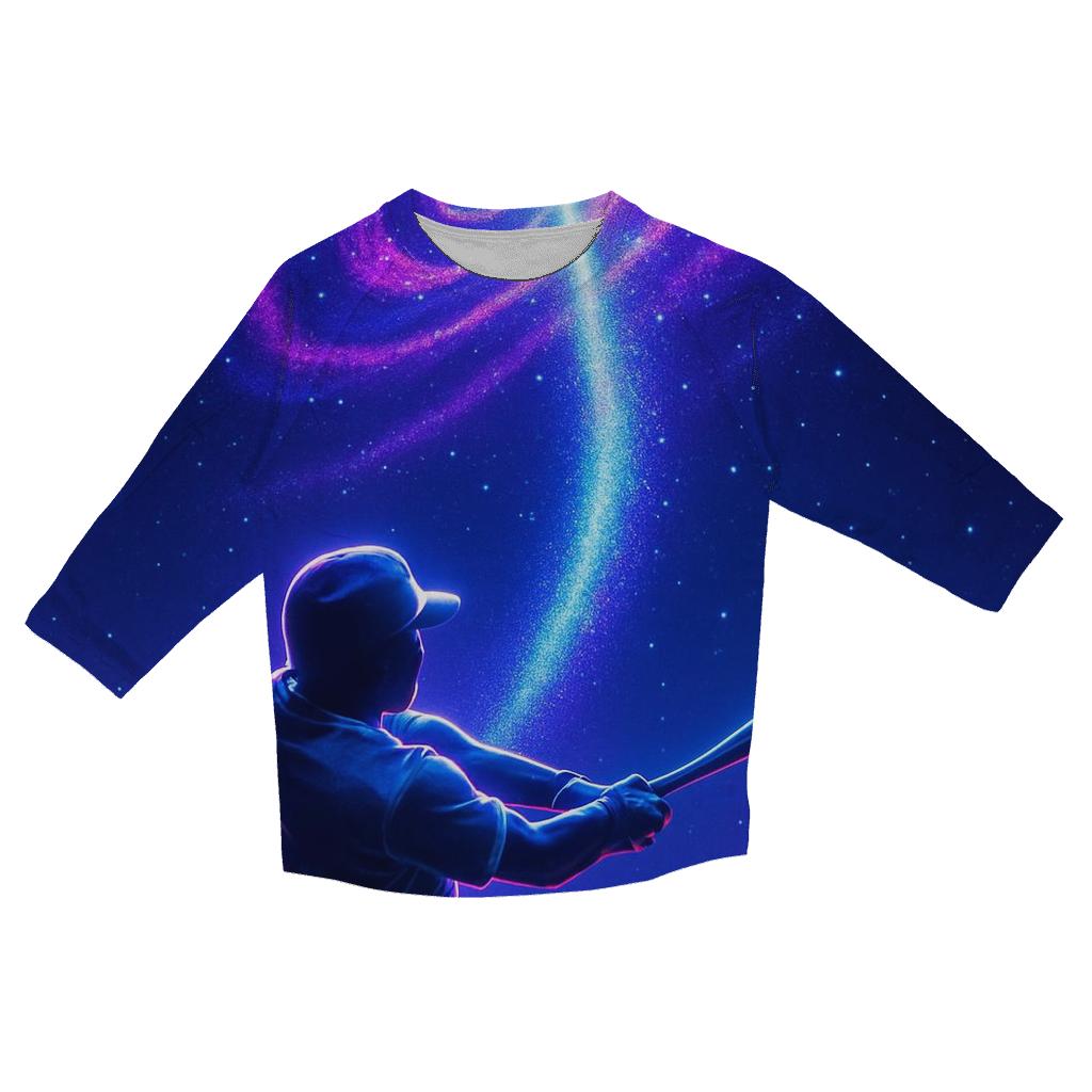 Galactic Upper Deck Shot cotton quarter sleeve shirts