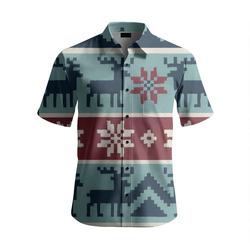Arctic Sami Reindeer Rosette Band designer stitched shirts