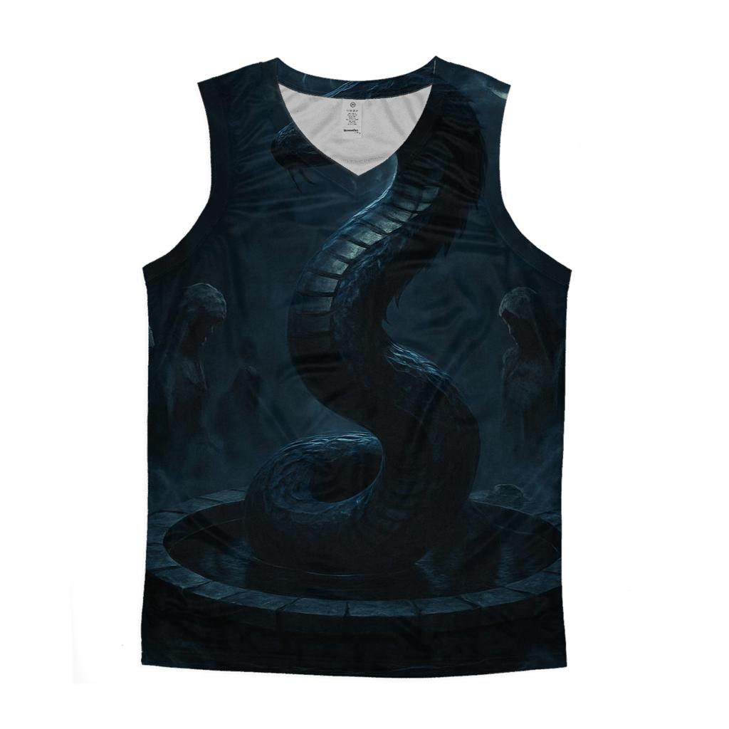 Serpent Of The Black Moon Well stylish racerback tanks