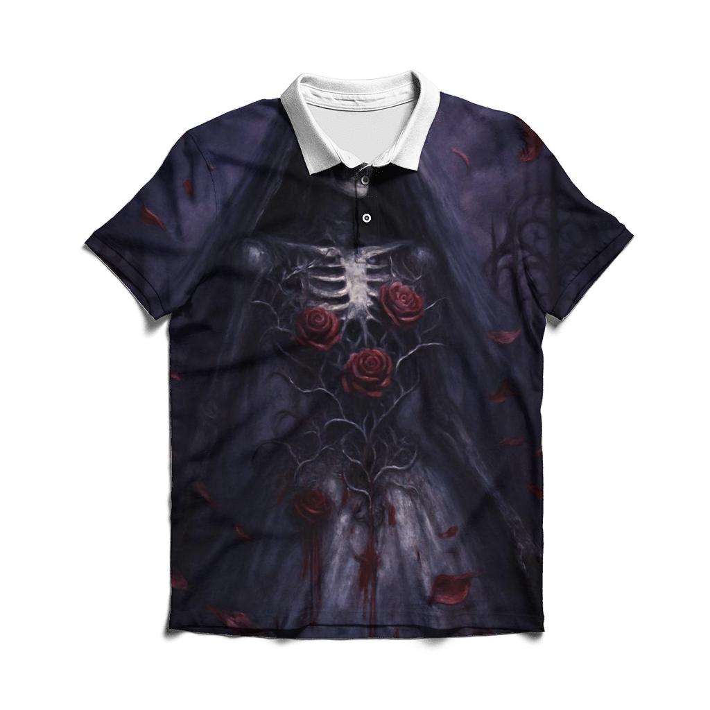 Bride Of The Iron Roses branded logo polo shirts