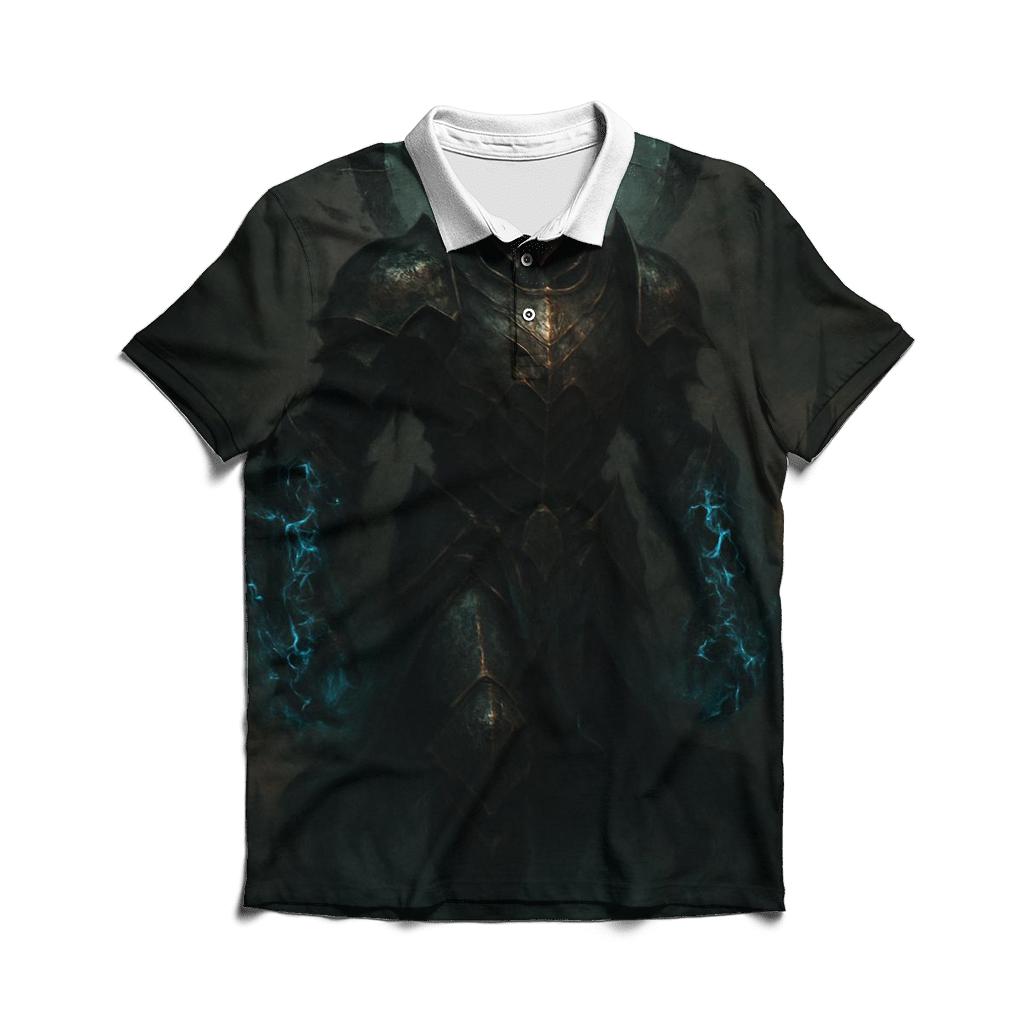 Obsidian Harbinger With Broken Halo classic pique polos