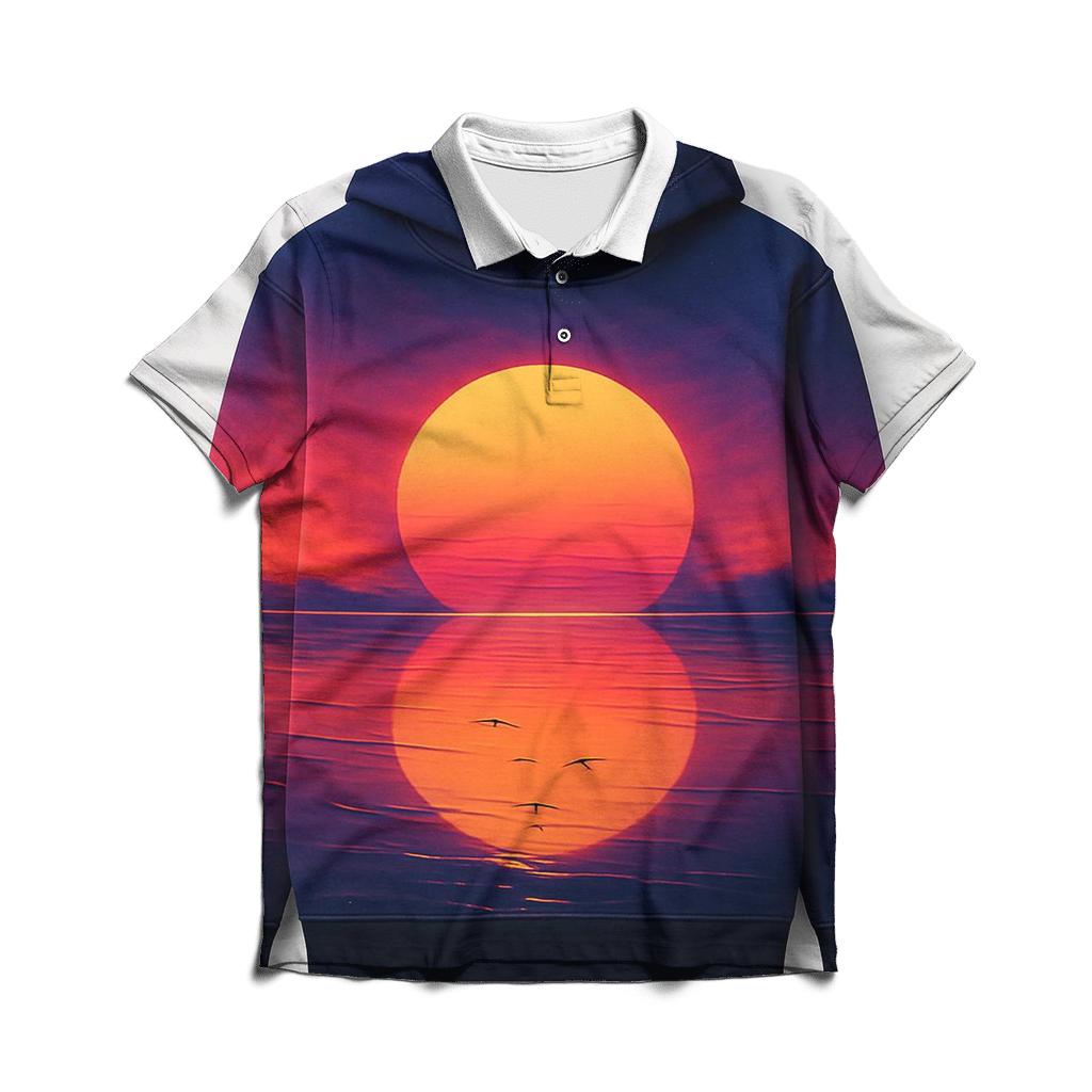 Tidal Mirror Twilight classic pique polos