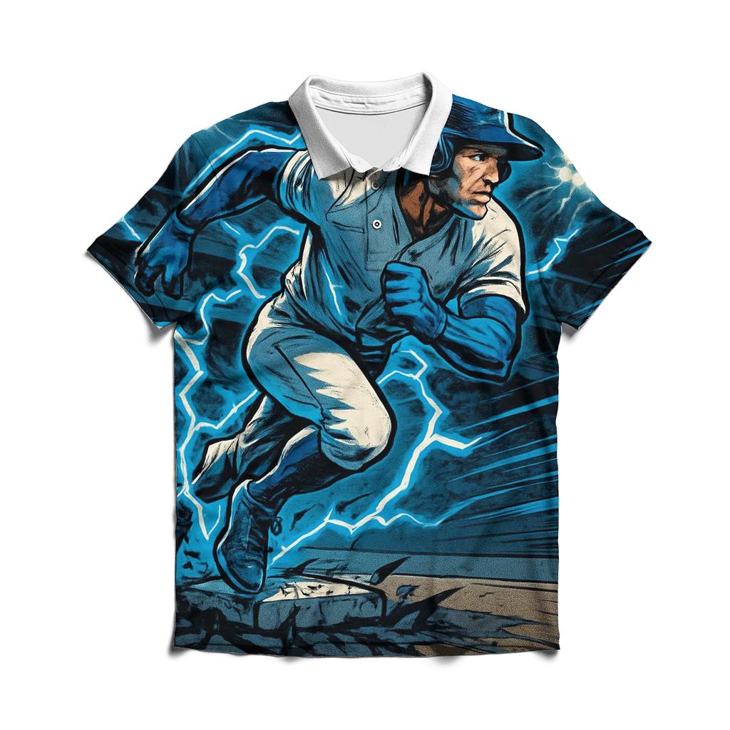 Stadium Thunder Sprint designer slim fit polos