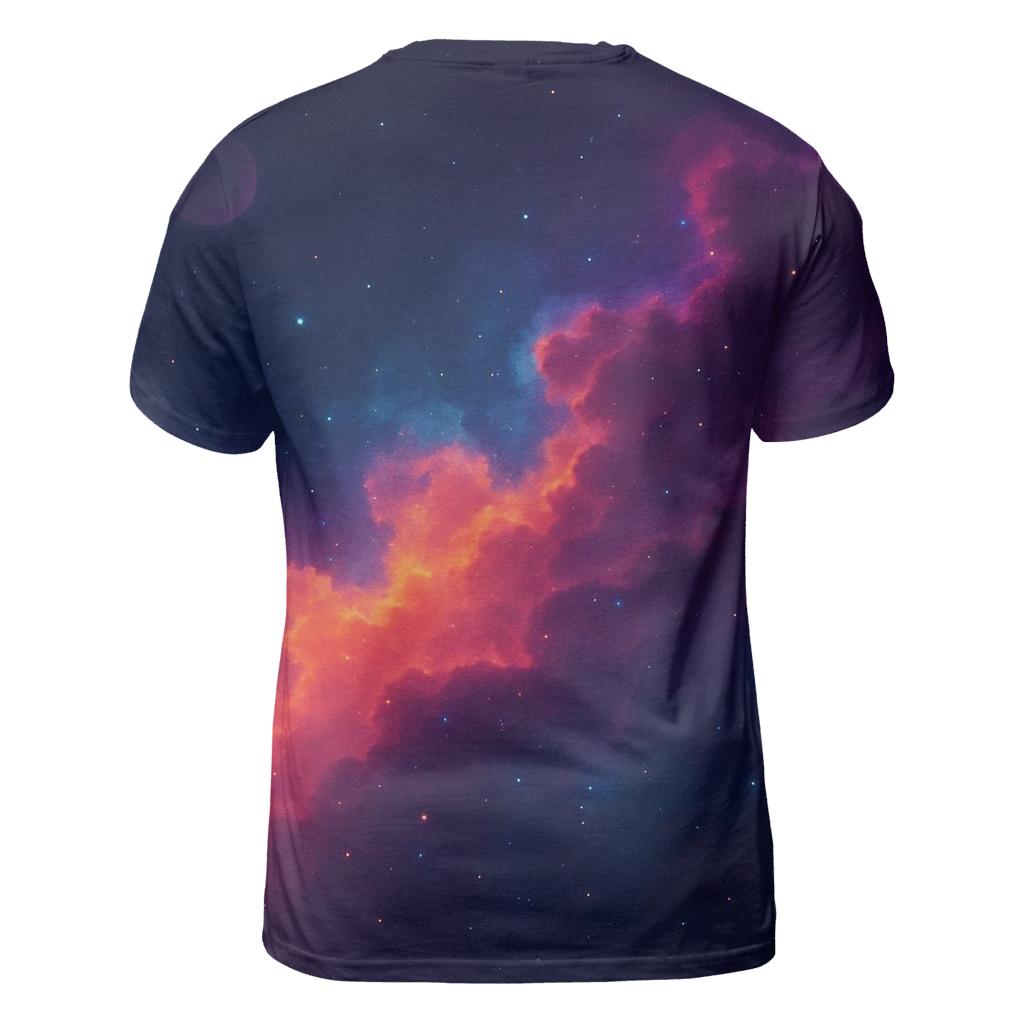 Nebula Drift Gradient Mirage personalized full print shirts