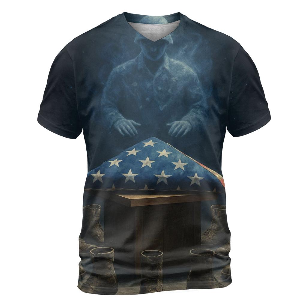 Guardian Of The Folded Flag designer pattern shirts