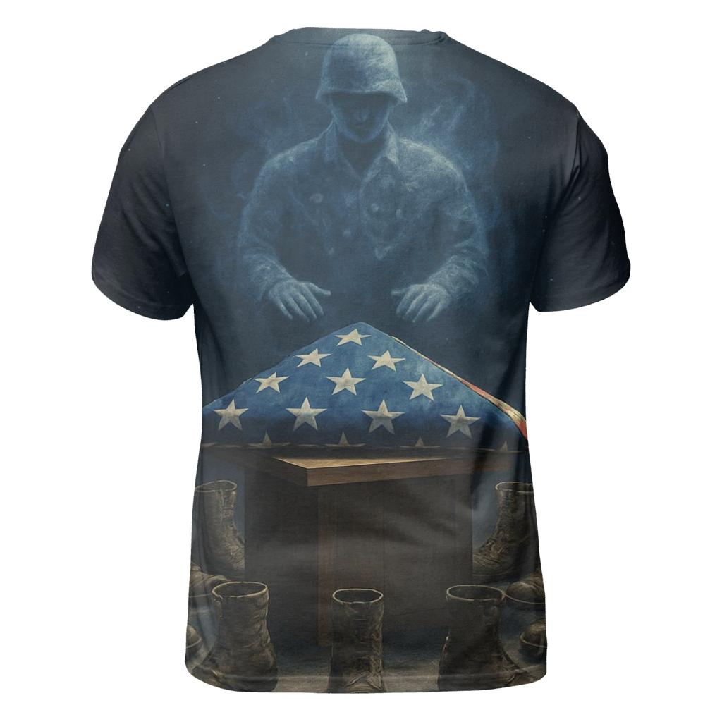 Guardian Of The Folded Flag designer pattern shirts