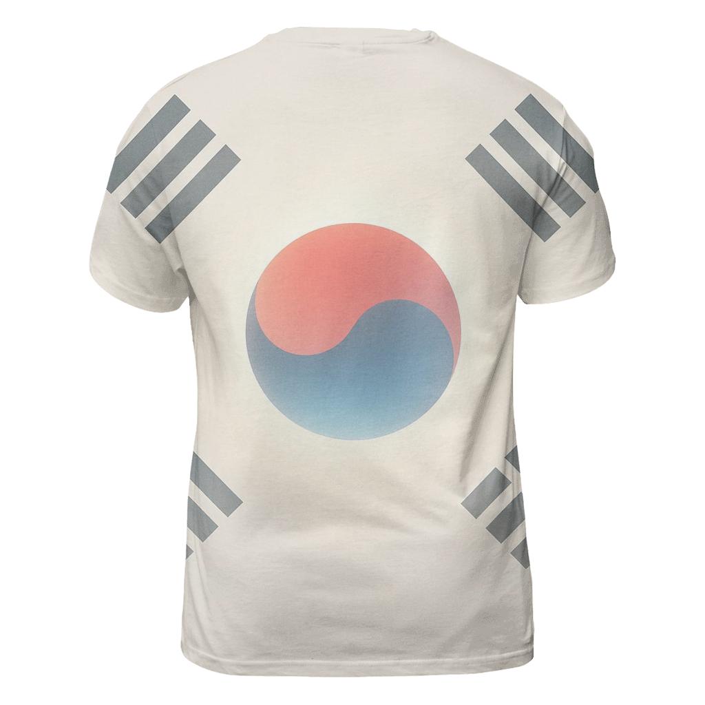 South Korean Flag Sky Portal Abstract custom all-over print shirts