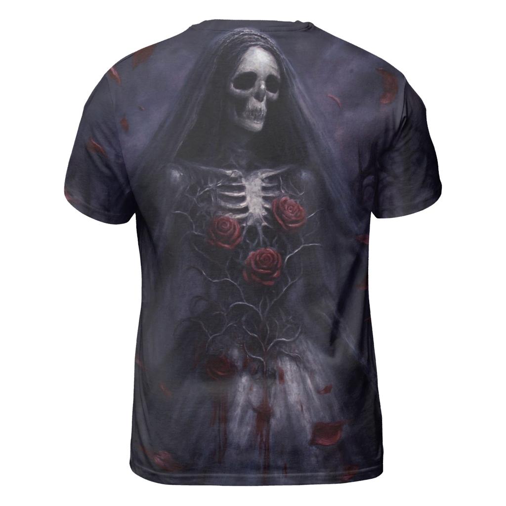 Bride Of The Iron Roses creative print fashion shirts
