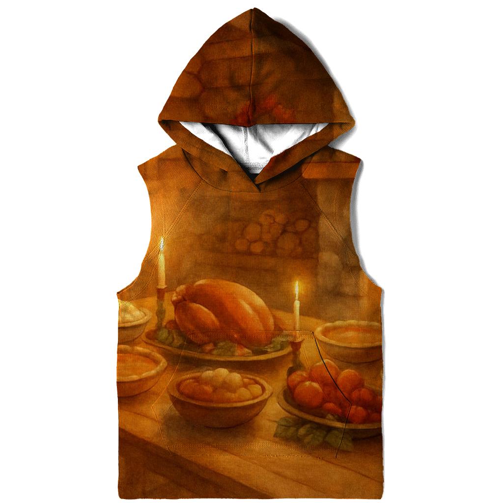 Cabin Hearth Thanksgiving Dream embroidered hoodies