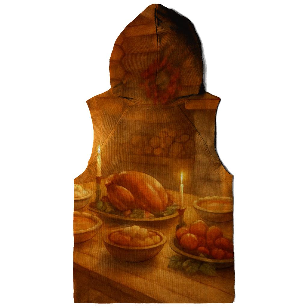 Cabin Hearth Thanksgiving Dream embroidered hoodies