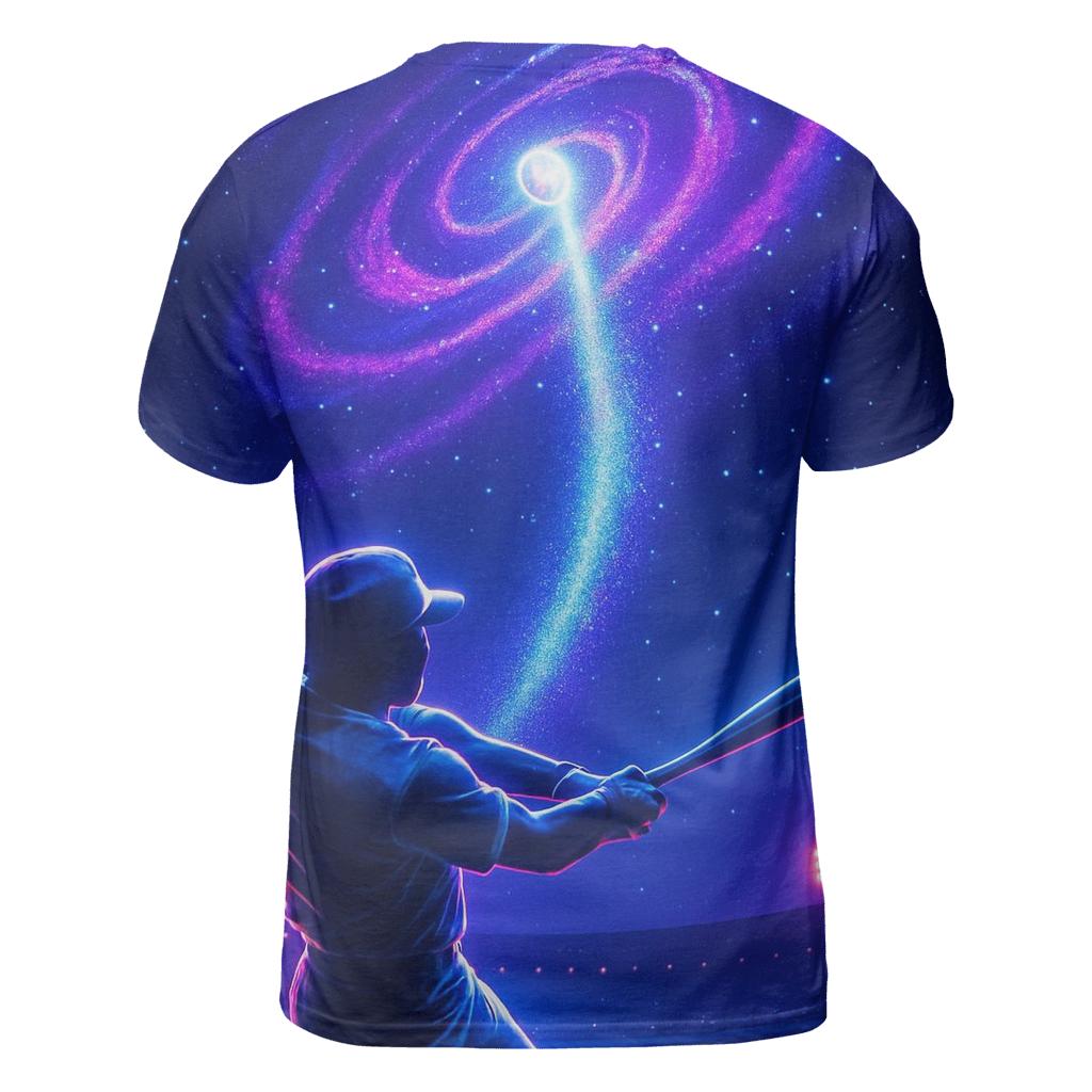 Galactic Upper Deck Shot statement graphic shirts