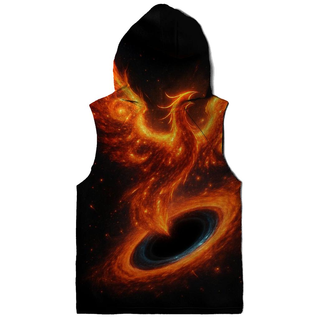 Phoenix Galaxy Reborn From A Black Hole hoodies fashion