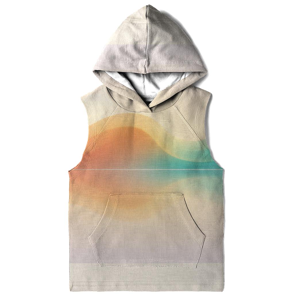 Prismatic Wave Gradient Horizon graphic hoodies