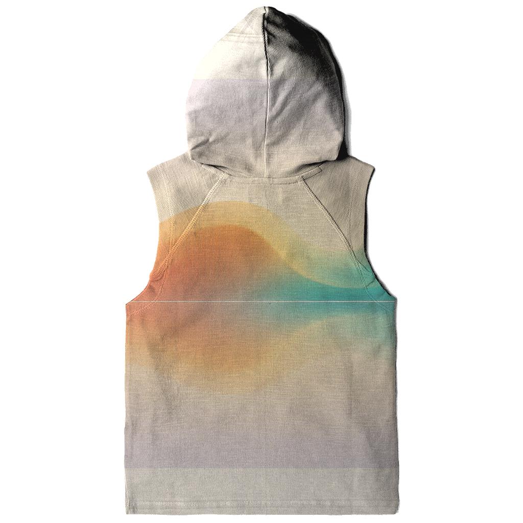Prismatic Wave Gradient Horizon graphic hoodies