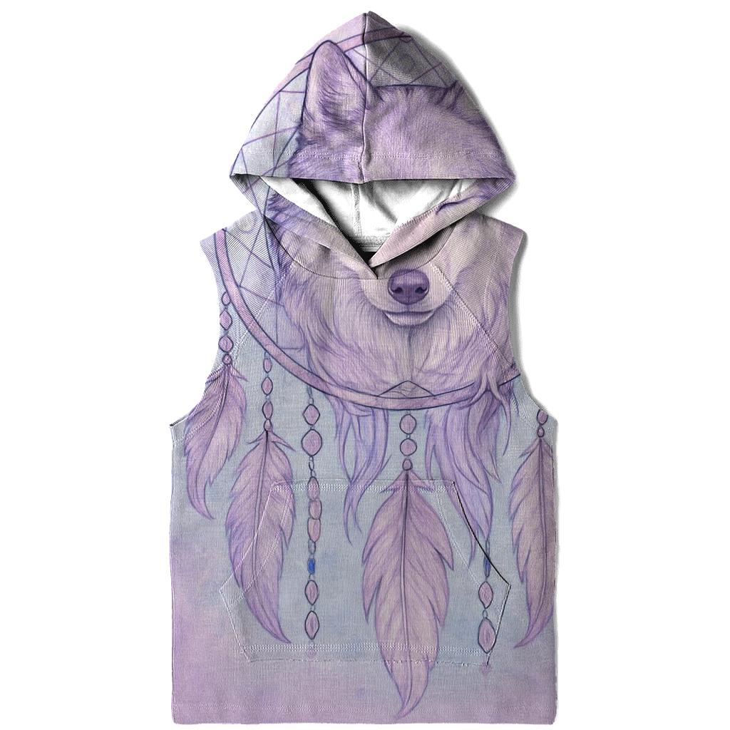 Dreamcatcher Spirit Wolf custom hoodies
