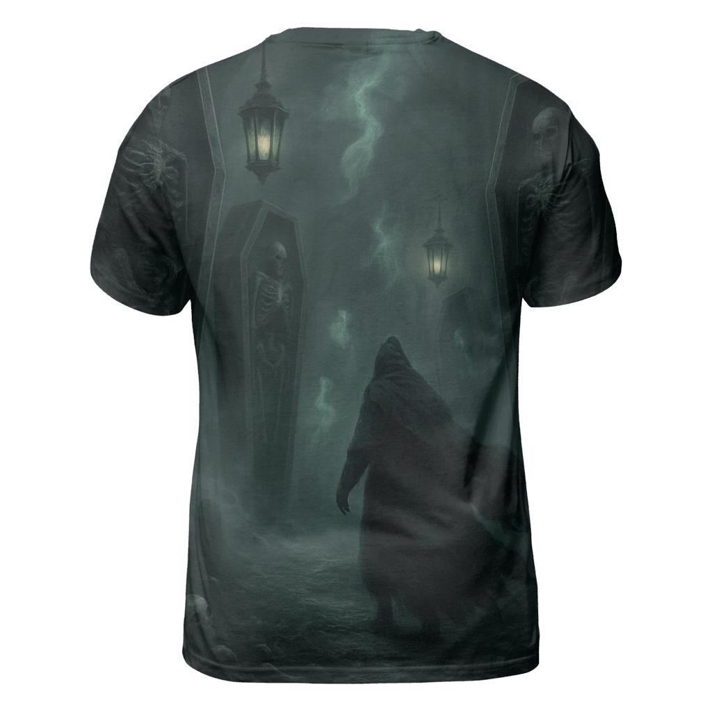 Coffin Forest Of The Black Lanterns artistic all-over print tops