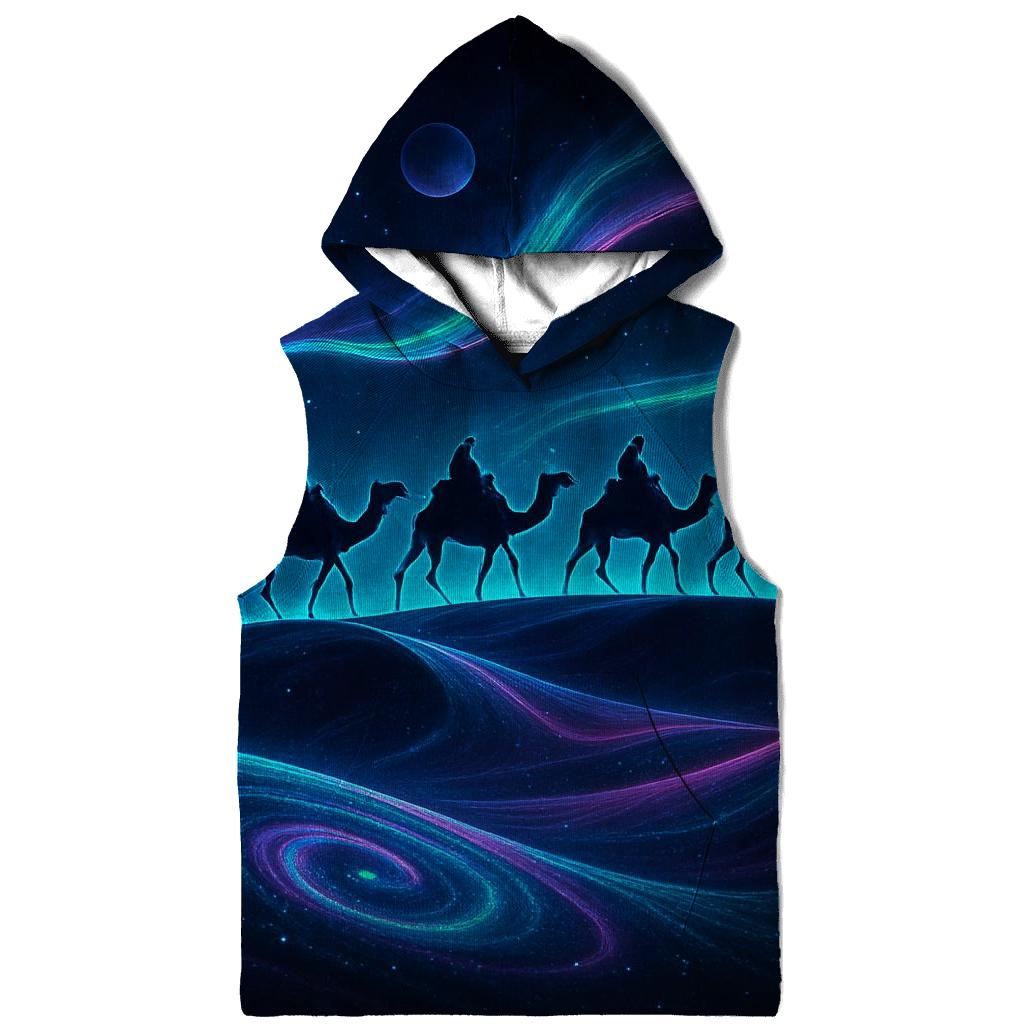 Neon Caravan Through The Star Dunes lightweight hoodies