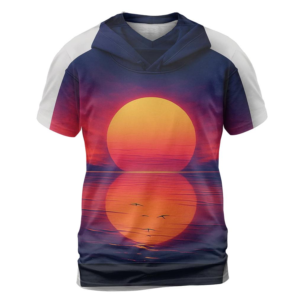 Tidal Mirror Twilight custom all-over print shirts