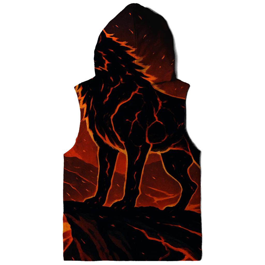 Volcanic Ember Alpha embroidered hoodies