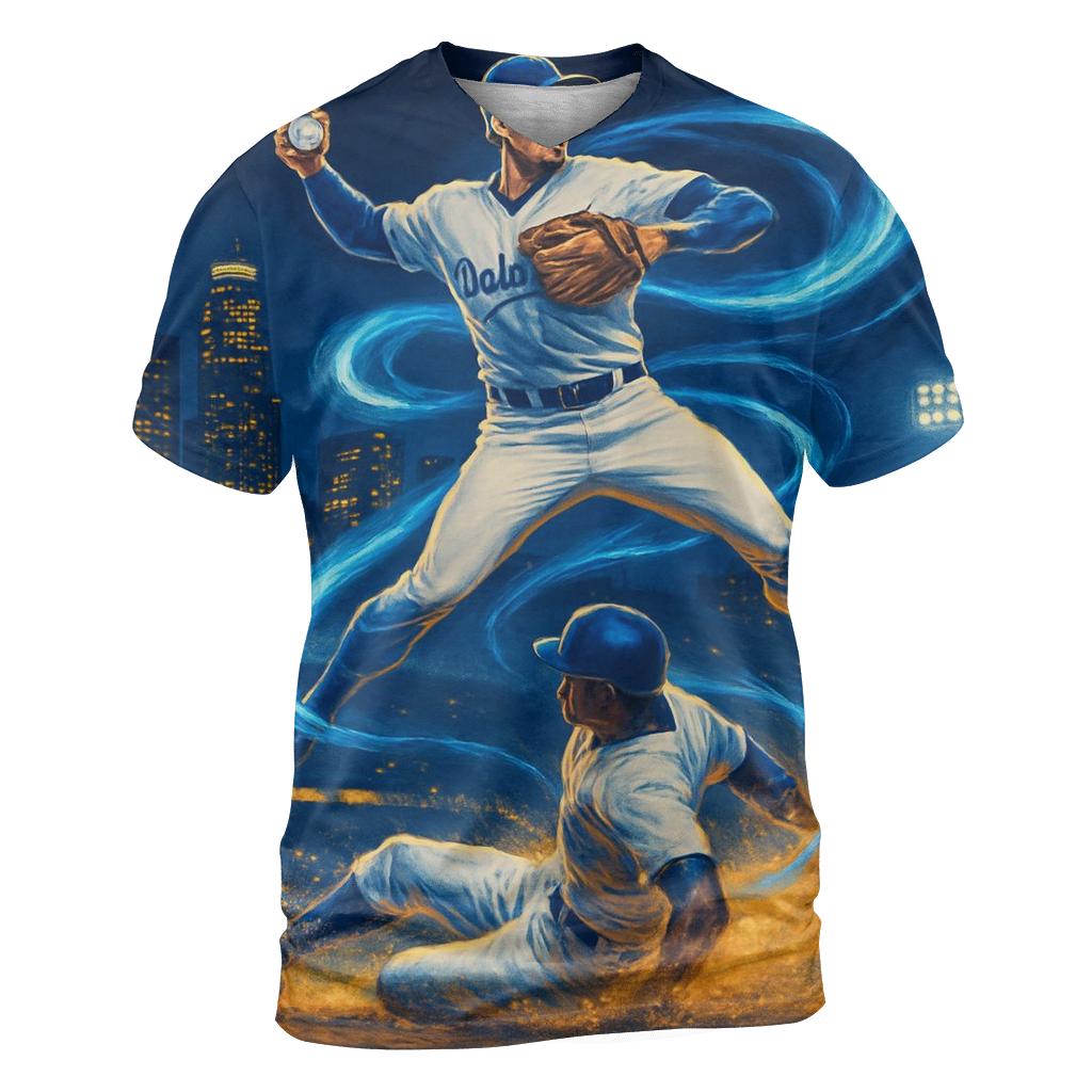 City Lights Double Play Flow designer pattern shirts