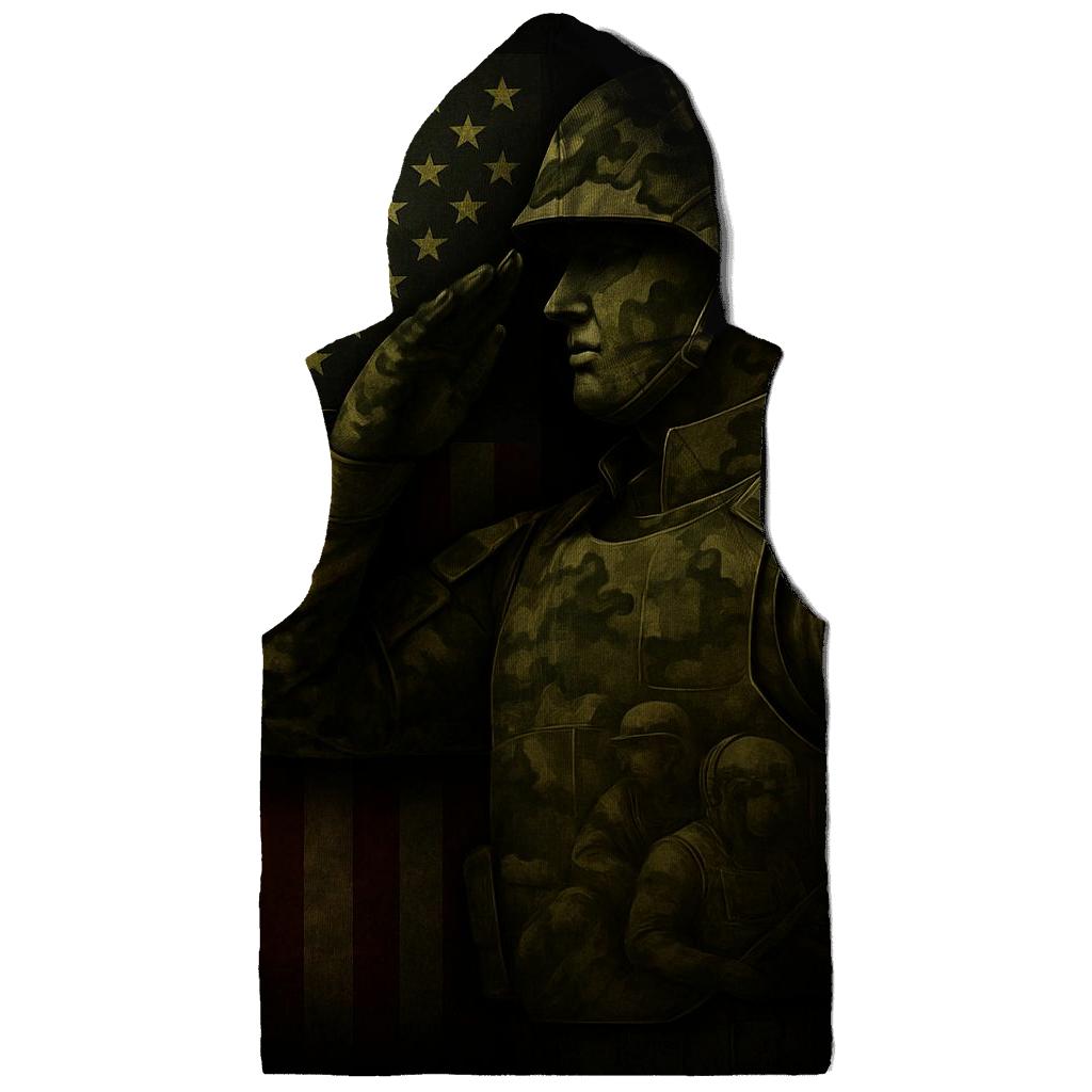 Camouflage Of Courage zip-up hoodies