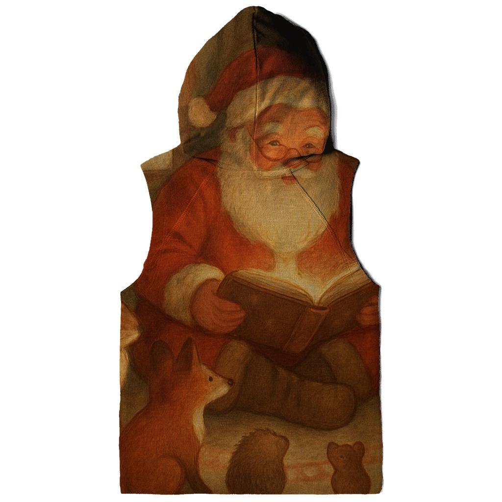 Cozy Fireplace Santa Storytime hoodie trends