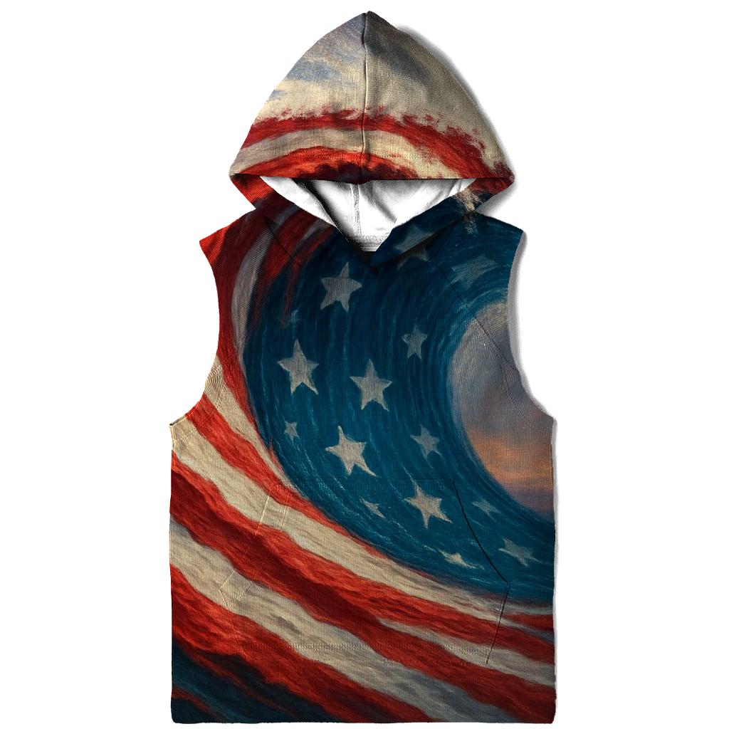 Ocean Currents Of Freedom heavyweight hoodies