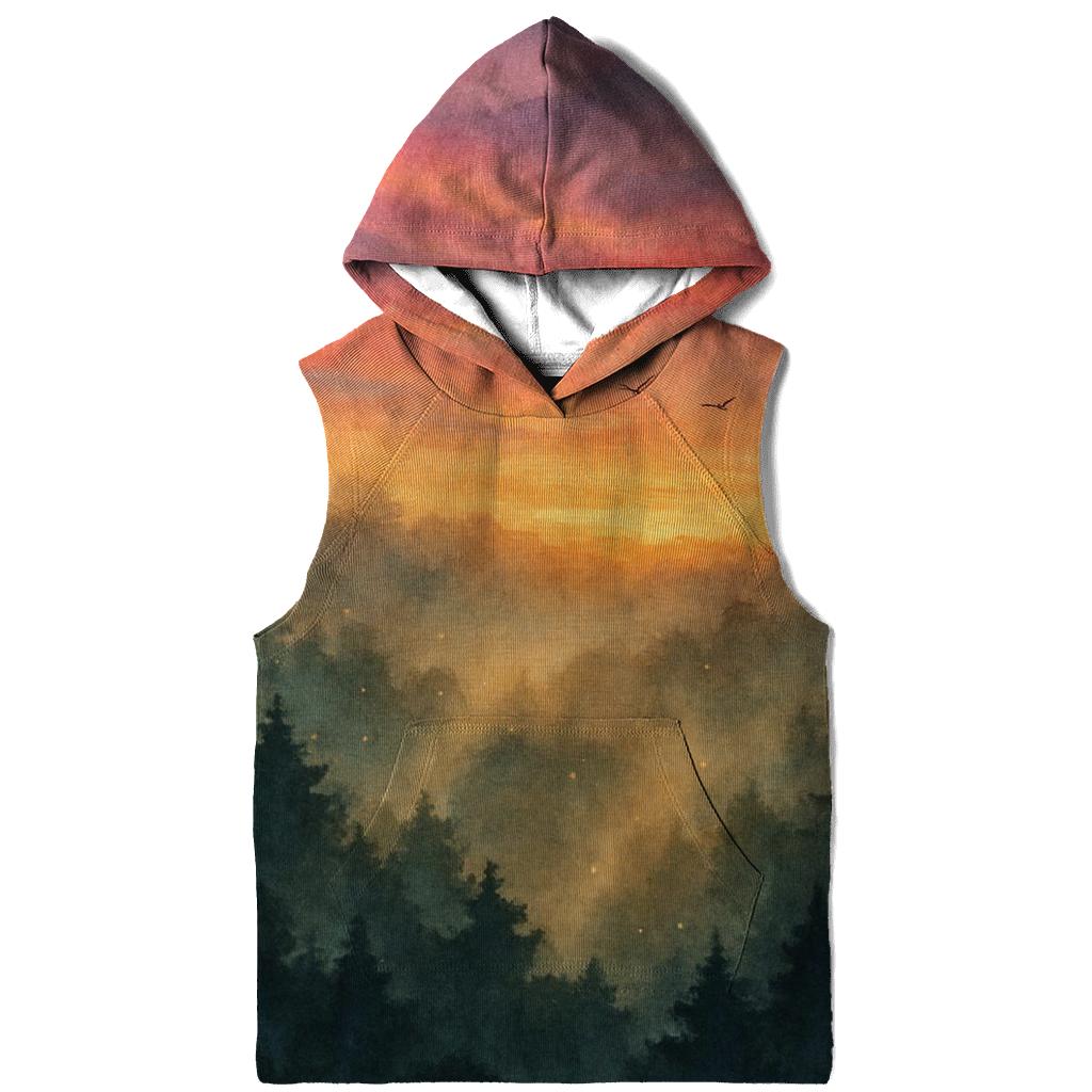 Forest Canopy Ember Sky custom hoodies