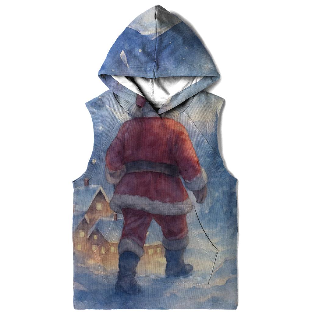 Snow Globe Dimension Santa hoodie styles