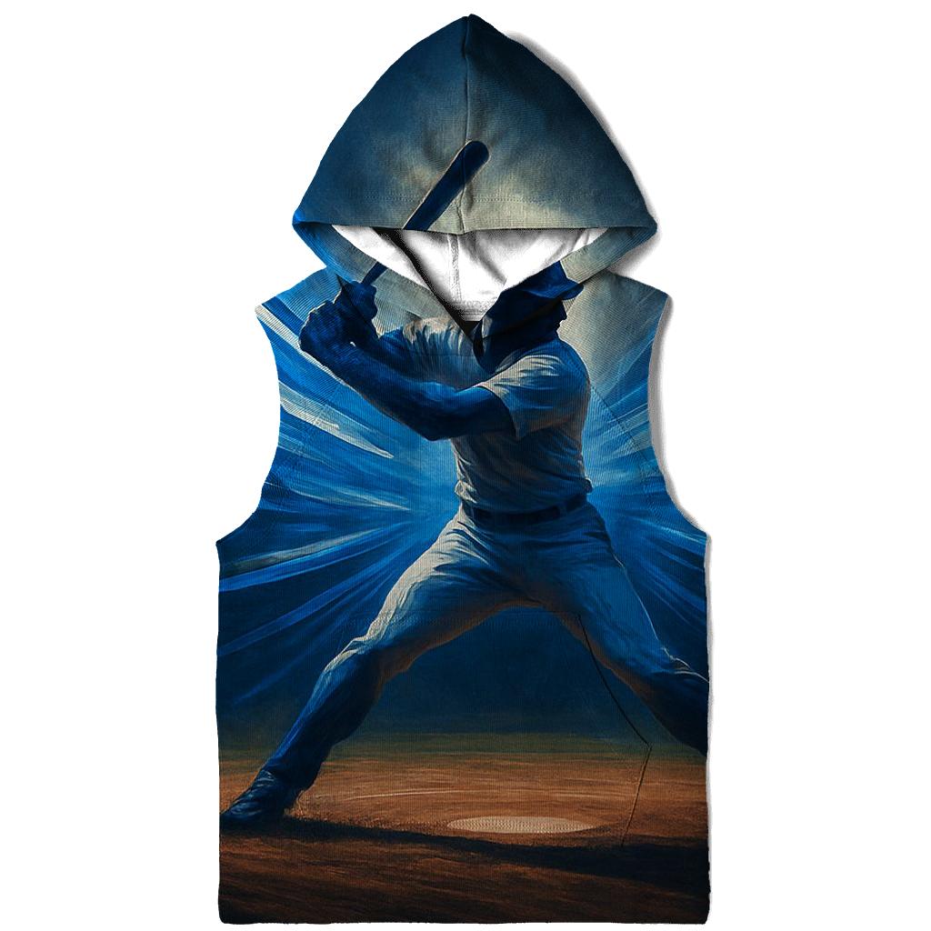 Blue Velocity Wings pullover hoodies