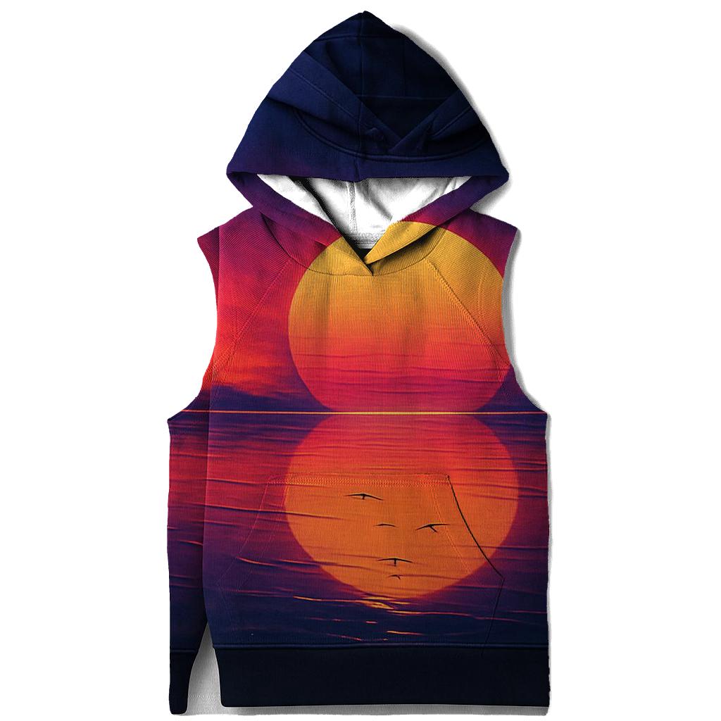 Tidal Mirror Twilight heavyweight hoodies