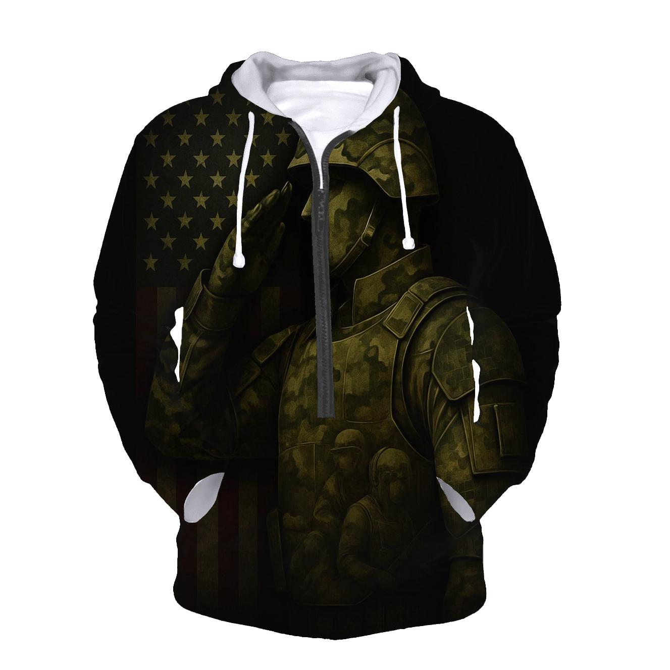 Camouflage Of Courage hoodies fashion