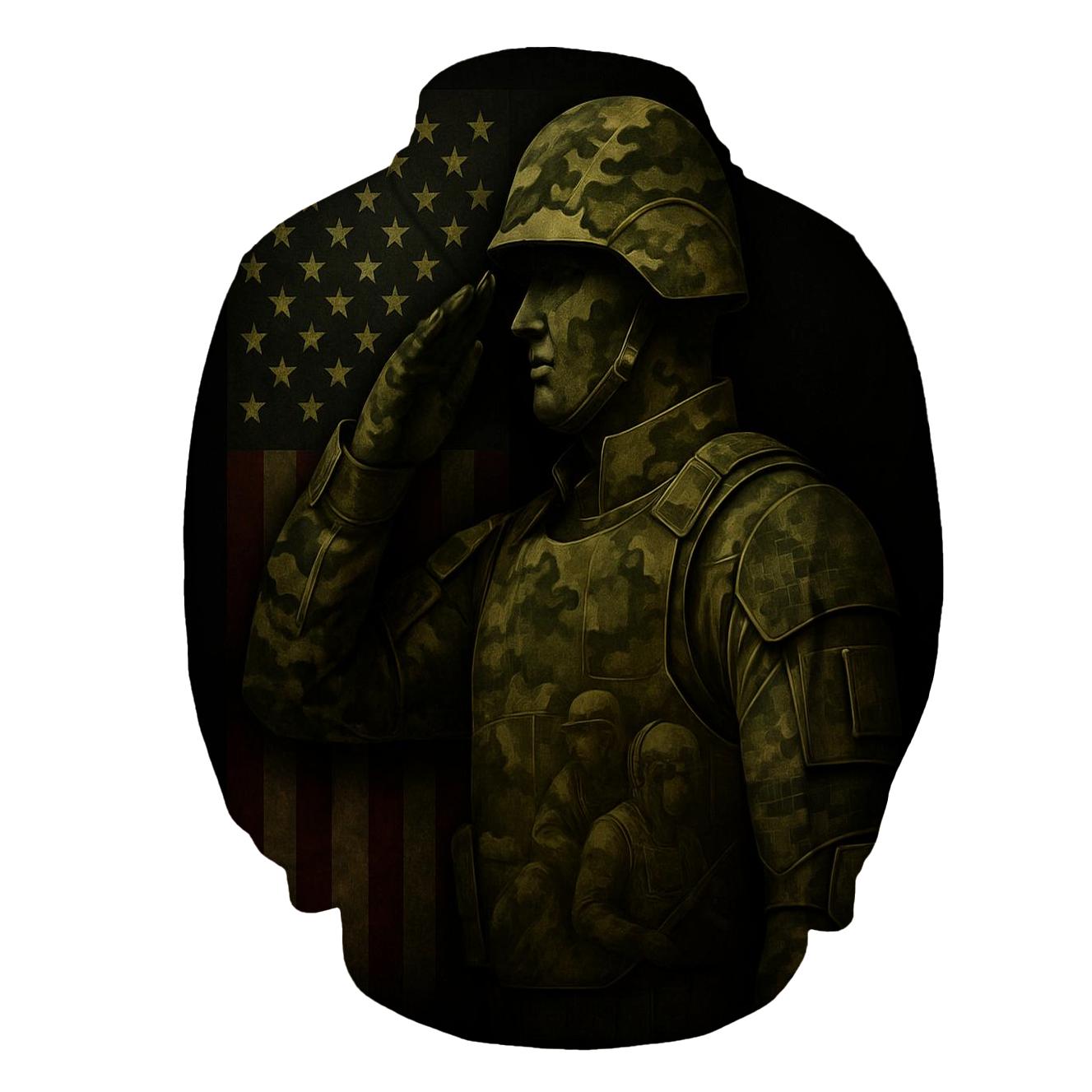 Camouflage Of Courage hoodies fashion