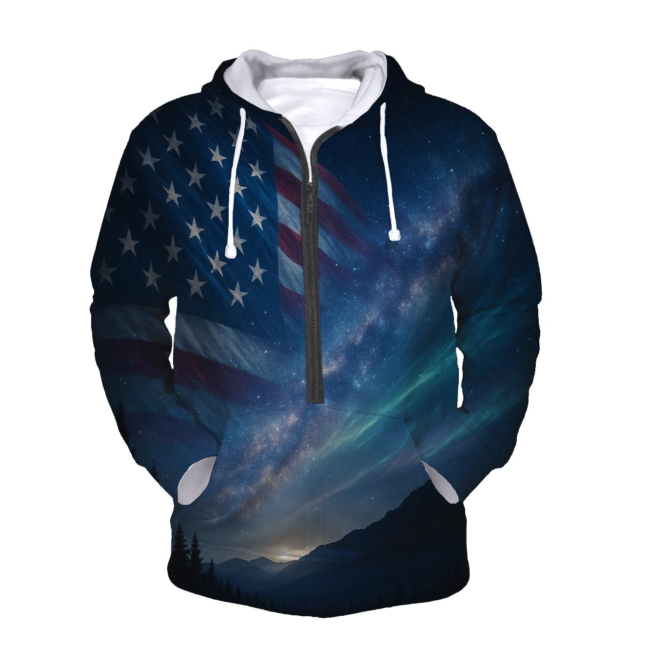 Celestial Stripes Horizon hoodie trends