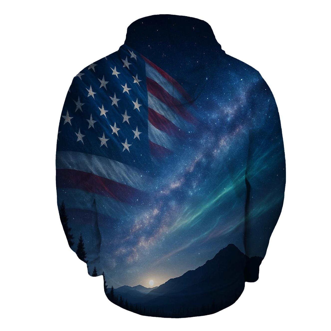 Celestial Stripes Horizon hoodie trends