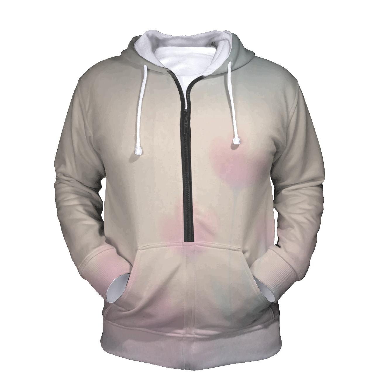 Pastel Mist Gradient Garden premium hoodies