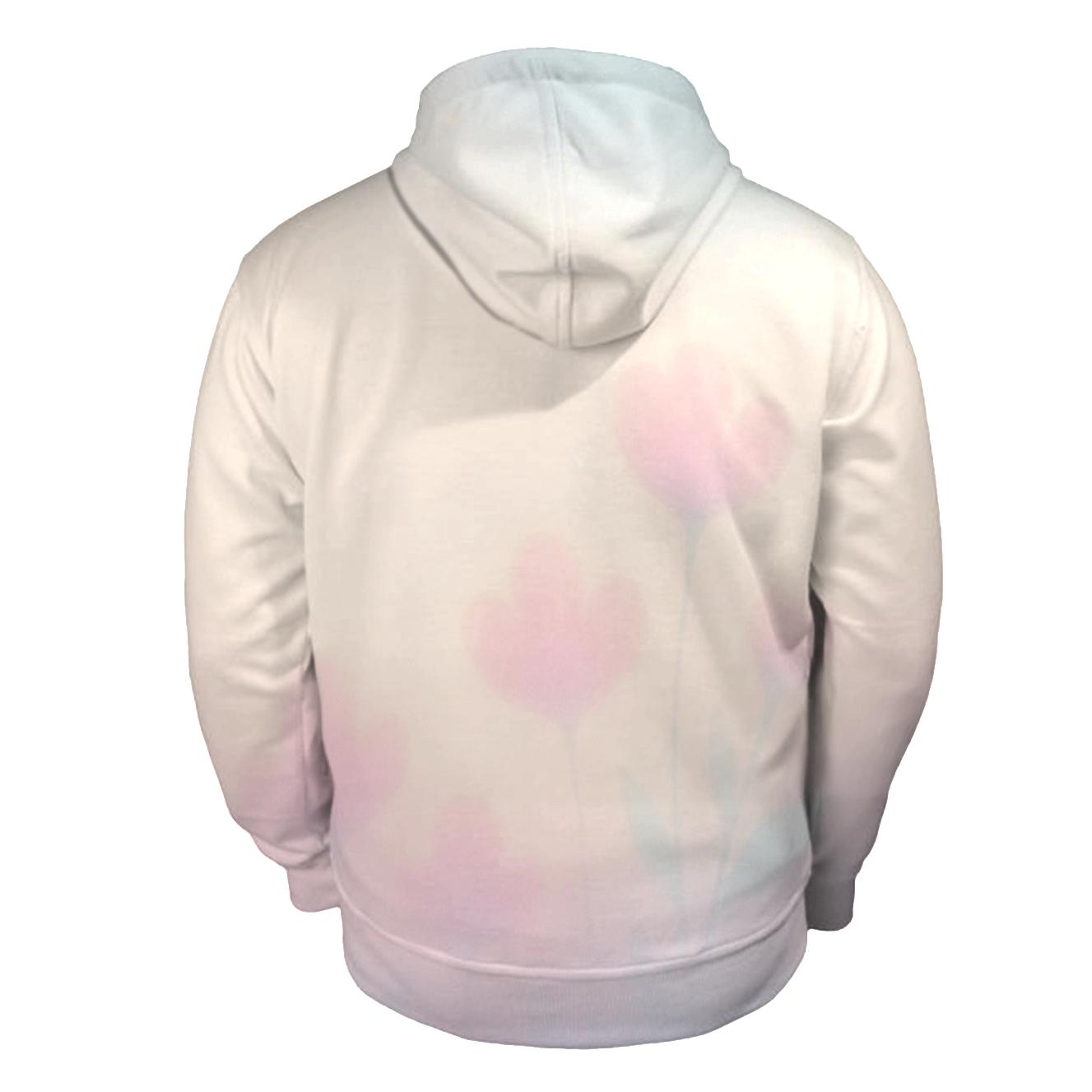 Pastel Mist Gradient Garden premium hoodies
