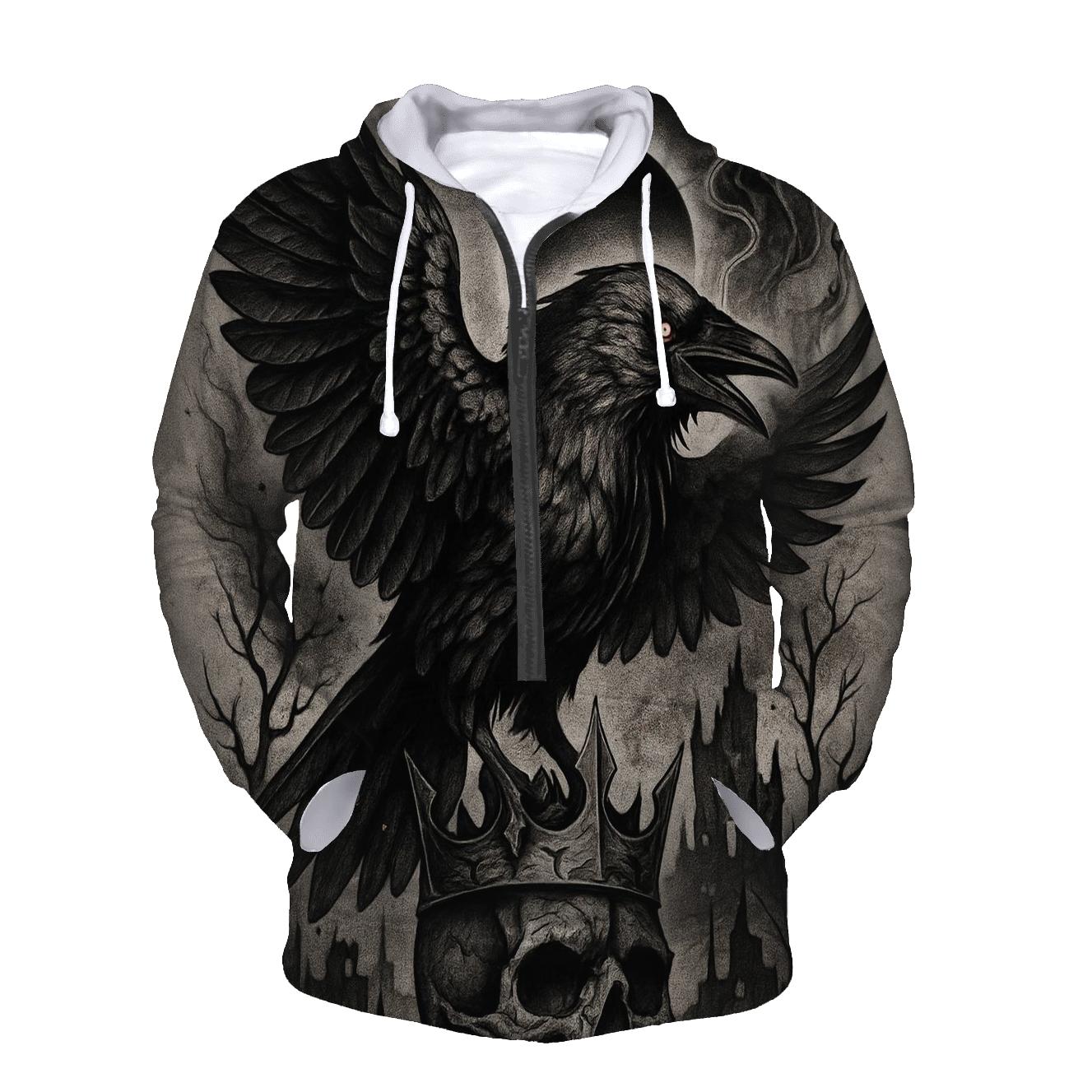 Raven Crowned Eclipse hoodie trends