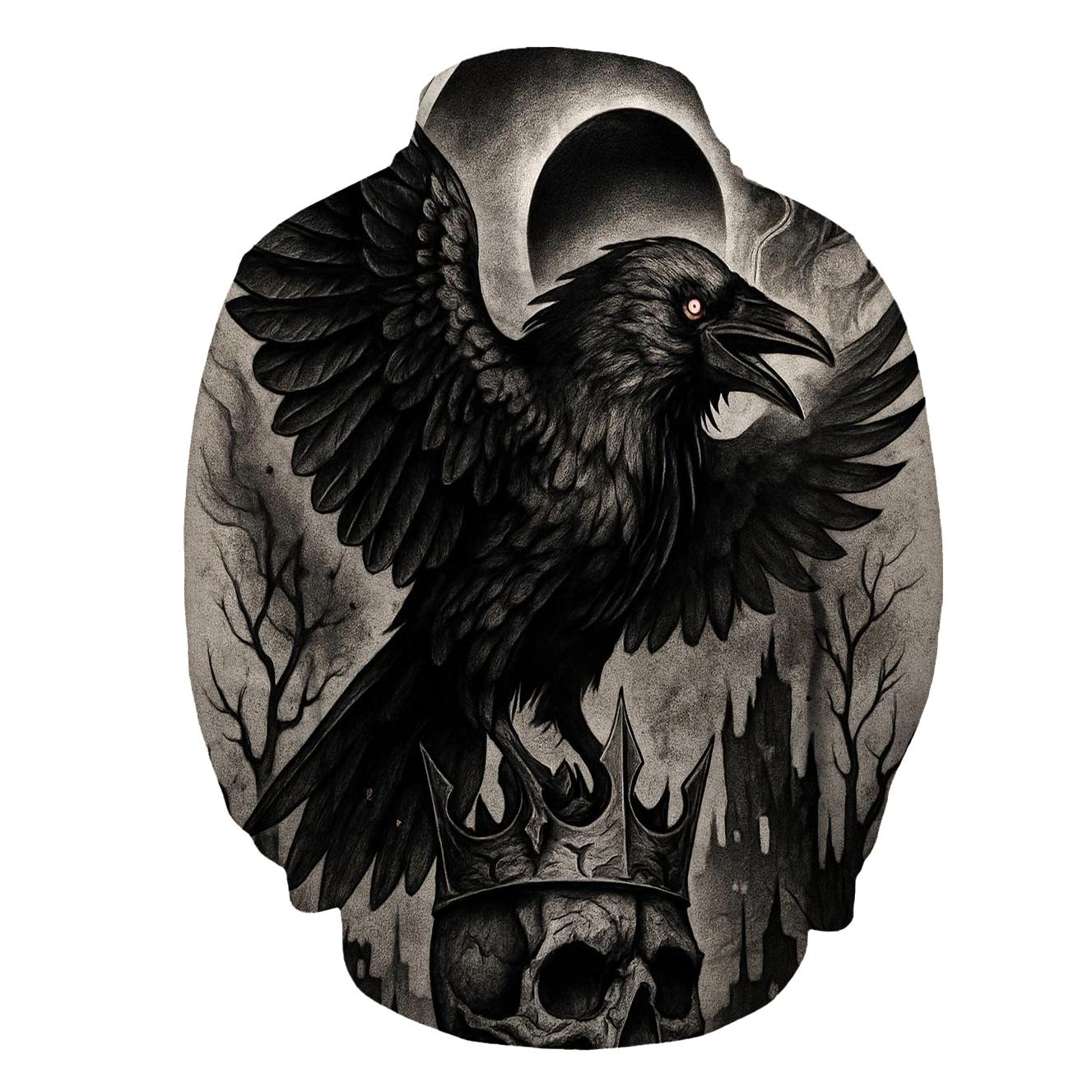 Raven Crowned Eclipse hoodie trends