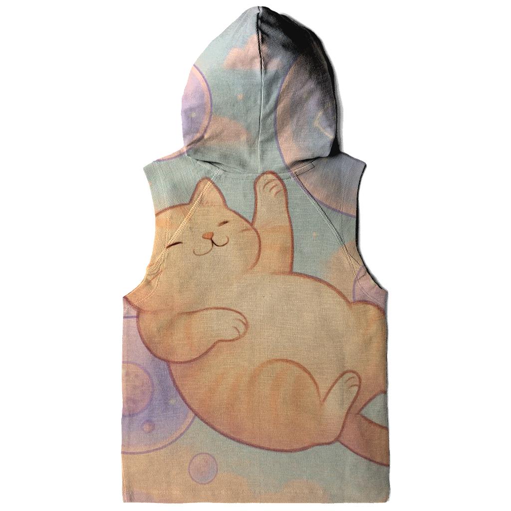 Bubble Tea Daydream Cat zip-up hoodies